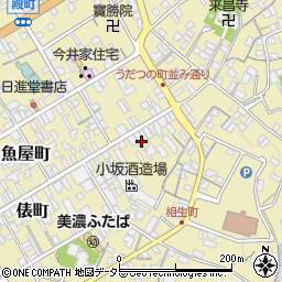 岐阜県美濃市2278周辺の地図