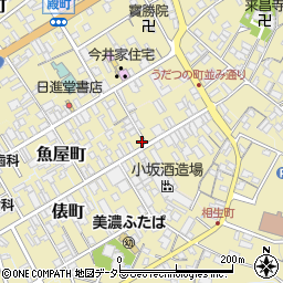 岐阜県美濃市2266周辺の地図