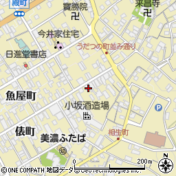 岐阜県美濃市2275周辺の地図