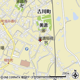 岐阜県美濃市2406周辺の地図