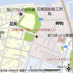 鳥取県境港市岬町33周辺の地図