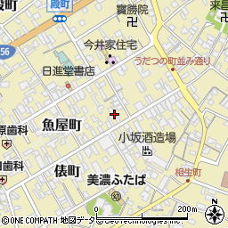 岐阜県美濃市相生町2262周辺の地図