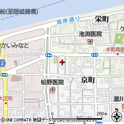 鳥取県境港市松ケ枝町38周辺の地図