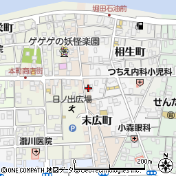 鳥取県境港市末広町37周辺の地図