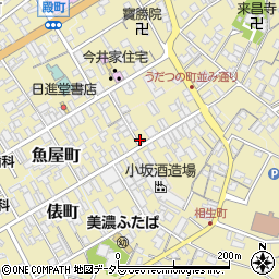 岐阜県美濃市常盤町2272周辺の地図