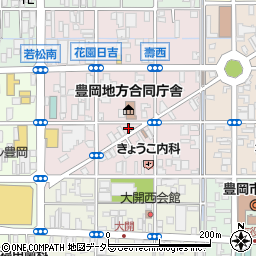 兵庫県豊岡市寿町5-3周辺の地図