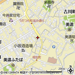 岐阜県美濃市2304周辺の地図