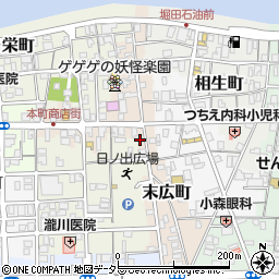 鳥取県境港市末広町107周辺の地図