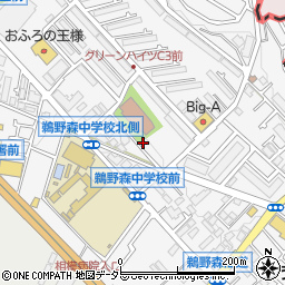 神奈川県相模原市南区鵜野森1丁目22-16周辺の地図