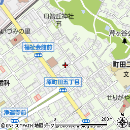 東京都町田市原町田5丁目8-16周辺の地図