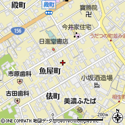 岐阜県美濃市1917周辺の地図