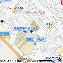 神奈川県相模原市南区鵜野森1丁目21周辺の地図