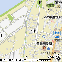 岐阜県美濃市1213周辺の地図