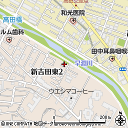豊田荘周辺の地図