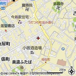岐阜県美濃市常盤町2283周辺の地図