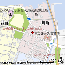 鳥取県境港市岬町75周辺の地図