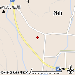 岐阜県本巣市外山1157周辺の地図