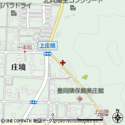 兵庫県豊岡市庄境1363周辺の地図