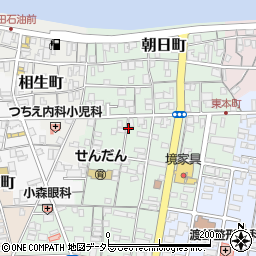 鳥取県境港市東本町53周辺の地図