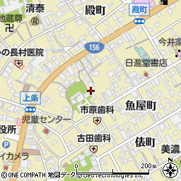 岐阜県美濃市永重町1996周辺の地図