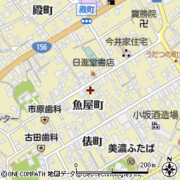 岐阜県美濃市1931周辺の地図