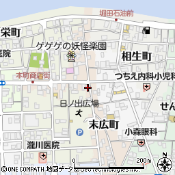 鳥取県境港市末広町103周辺の地図
