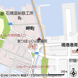 鳥取県境港市岬町45-51周辺の地図