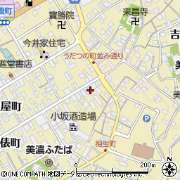 岐阜県美濃市2297周辺の地図