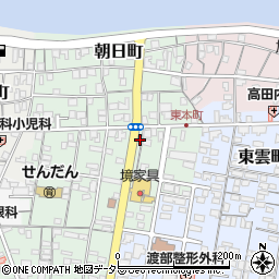 鳥取県境港市東本町14周辺の地図