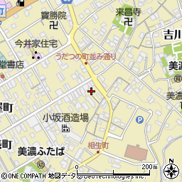 岐阜県美濃市2302周辺の地図