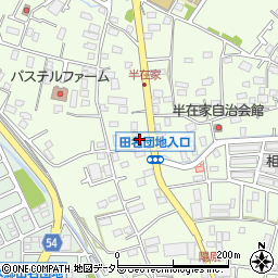 神奈川県相模原市中央区田名5055-7周辺の地図