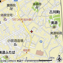 岐阜県美濃市2441周辺の地図
