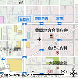 兵庫県豊岡市寿町9-38周辺の地図