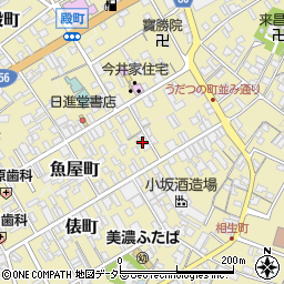 岐阜県美濃市2263周辺の地図