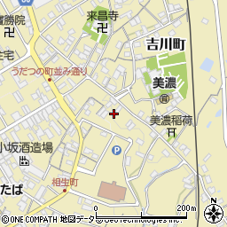岐阜県美濃市2435周辺の地図