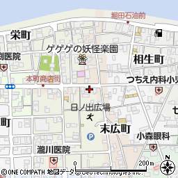 米助呉服店周辺の地図