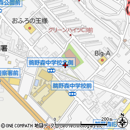 神奈川県相模原市南区鵜野森1丁目21-4周辺の地図