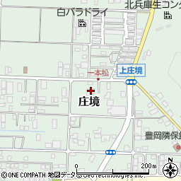 兵庫県豊岡市庄境1022周辺の地図