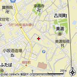 岐阜県美濃市2437周辺の地図