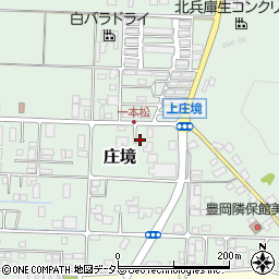 兵庫県豊岡市庄境1025周辺の地図