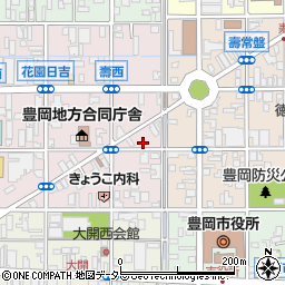 兵庫県豊岡市寿町6-4周辺の地図