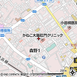リスパック株式会社　西東京営業所周辺の地図