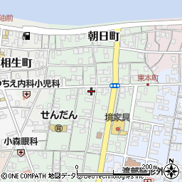 鳥取県境港市東本町50周辺の地図