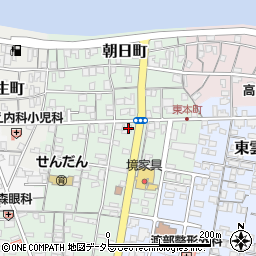 鳥取県境港市東本町48周辺の地図