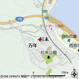 京都府宮津市万年957周辺の地図