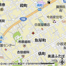 岐阜県美濃市1963周辺の地図