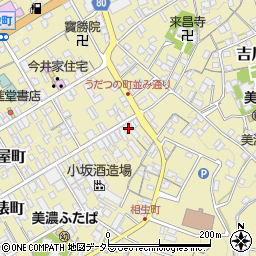 岐阜県美濃市2428周辺の地図