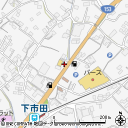 ワークマンプラス飯田高森町店駐車場周辺の地図