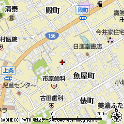岐阜県美濃市1971-1周辺の地図