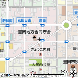 レインボーハウス周辺の地図